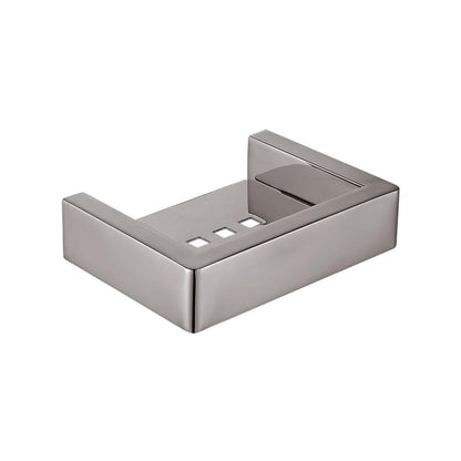 Cavallo Brushed Nickel Square Soap Dish