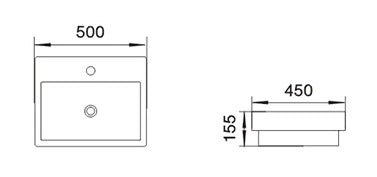 BA310 - Drop-in Basin
