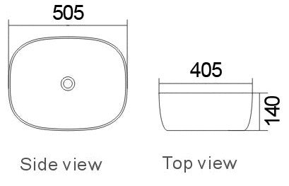 440x440x100  Basin