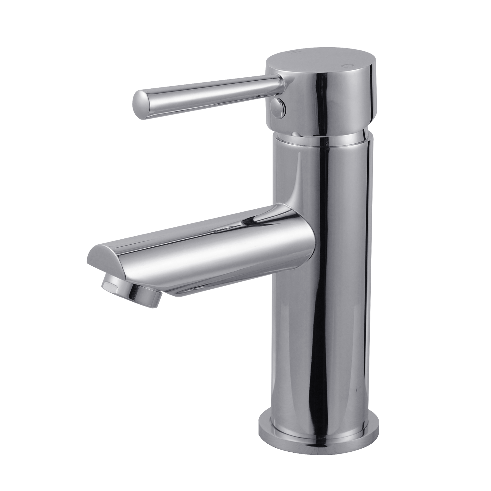 Pentro Chrome Round Basin Mixer Tap