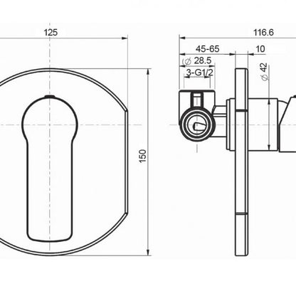 BTC8460 - Shower Mixer