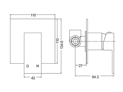 BTT3105 — Shower Mixer