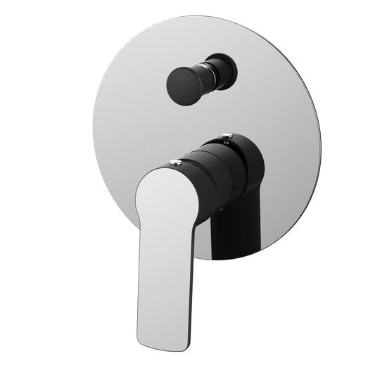 BTV8560 — Shower Mixer With Diverter and flat plate