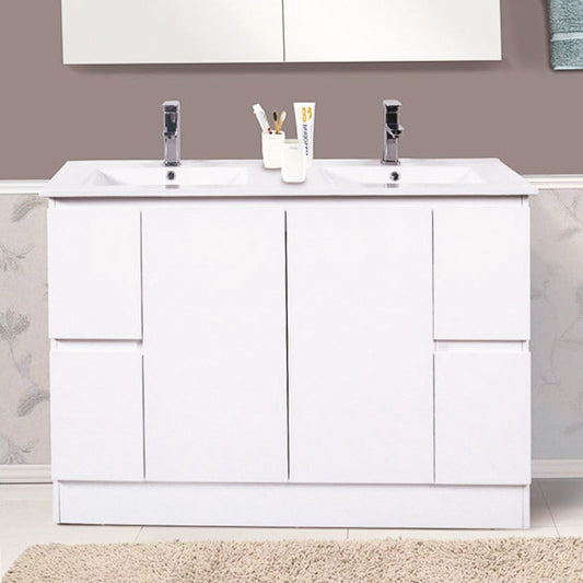 BVN-1200DB — Rio Freestanding Vanity Double Bowl