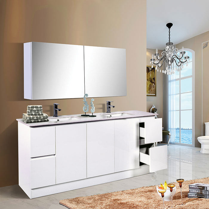 BVN-1800 — Rio Freestanding Vanity Double Bowl