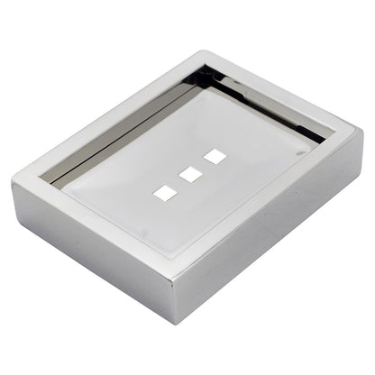 Cavallo Chrome Square Soap Dish