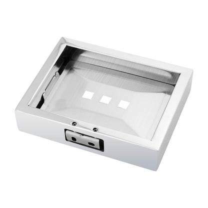 Cavallo Chrome Square Soap Dish