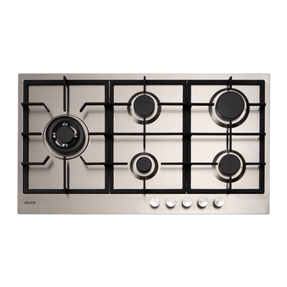 E90CTWX – 90cm Gas Slimline Cooktop