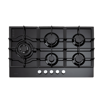 ECT900GBK – 90cm Gas on Glass Cooktop