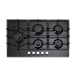 ECT900GBK – 90cm Gas on Glass Cooktop