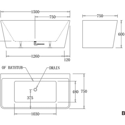 Florence Spa Bathtub