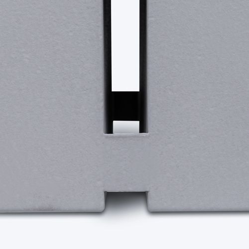 Stainless Steel Square Handmade Kitchen / Laundry Double Bowl Sink Flush 1mm Thick