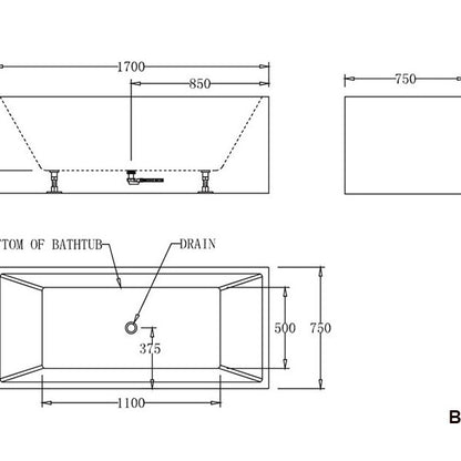 Kansas Corner Bathtub