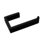 Cavallo Matte Black Square Toilet Roll Holder