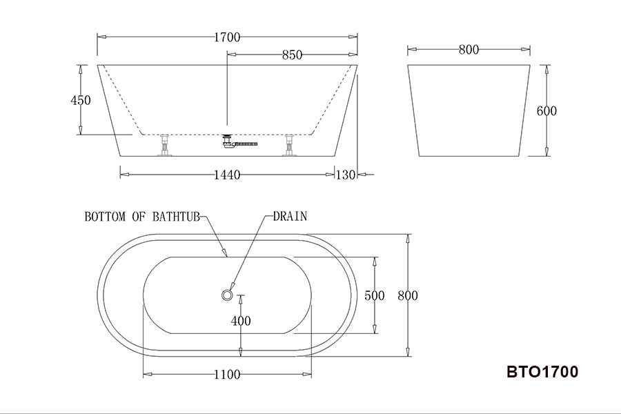 Oslo Freestanding Bathtub