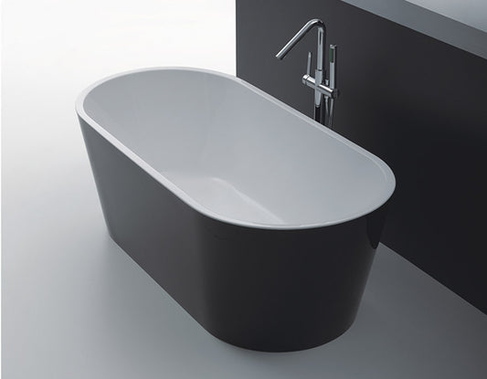 Freestanding Bathtub-Oslo-Black