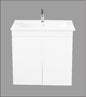 600 Vanity Unit - Lucas Slim Series - Wall Hung