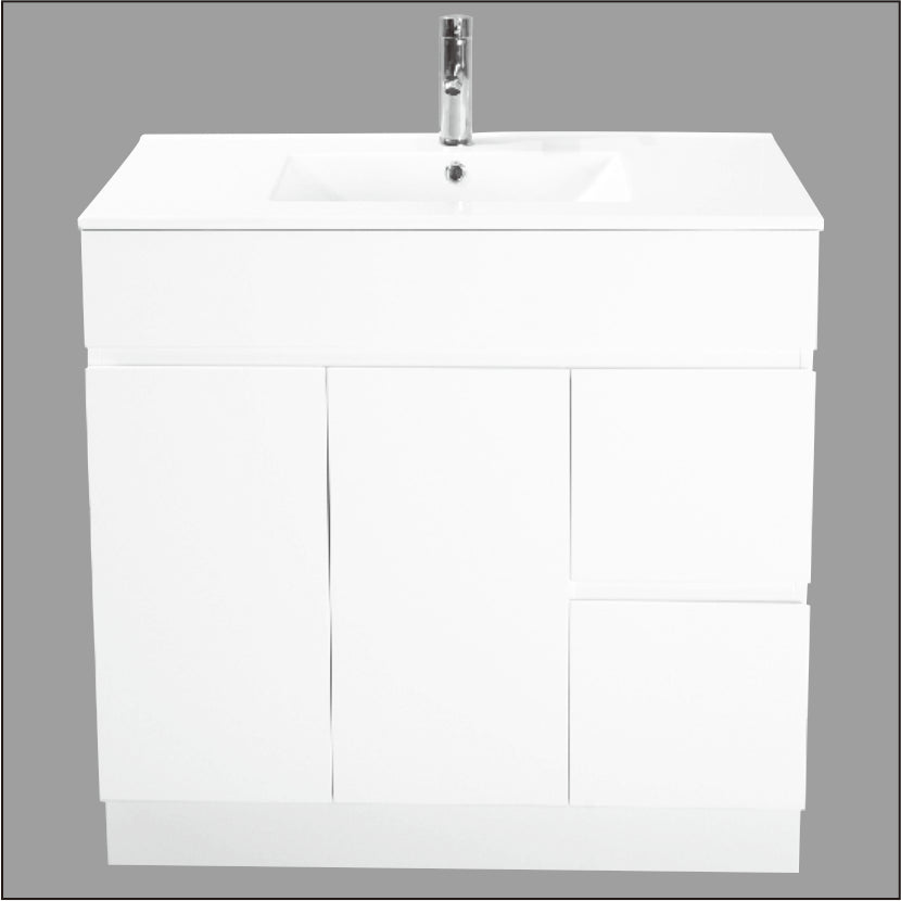 900 Vanity Unit - Lucas Series - Free Standing