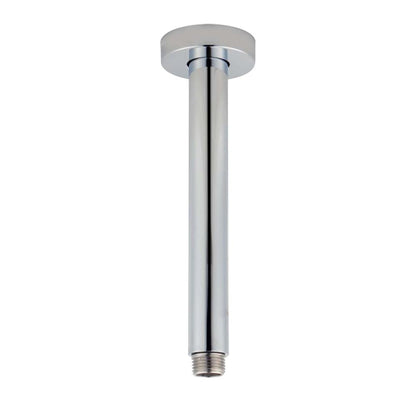 Pentro Brushed Nickel Round Ceiling Shower arm 200mm