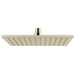 Cavallo 10inch Brushed  Yellow Gold Soild Brass Shower Head