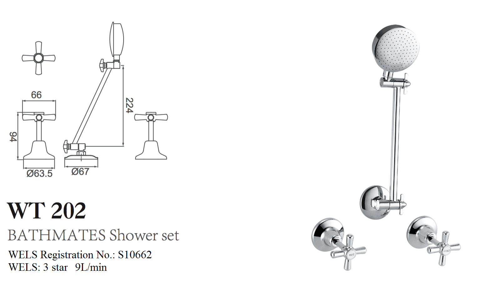 BATHMATES SOWER SET