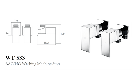 BACINO WASHING MACHINE STOP