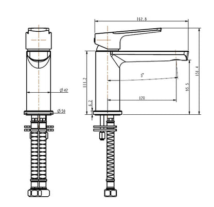 BTV1360 — Basin Mixer