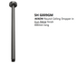 NIXON 40cm Round Ceiling Dropper in Gun Metal