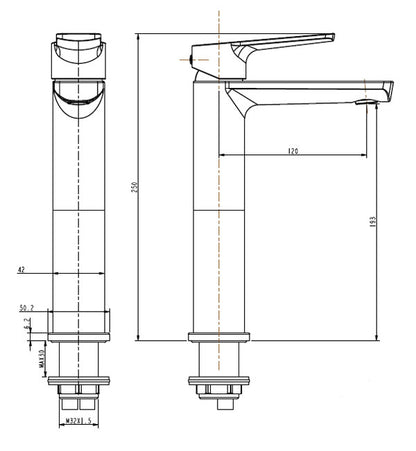 BTV1362 — High Basin Mixer