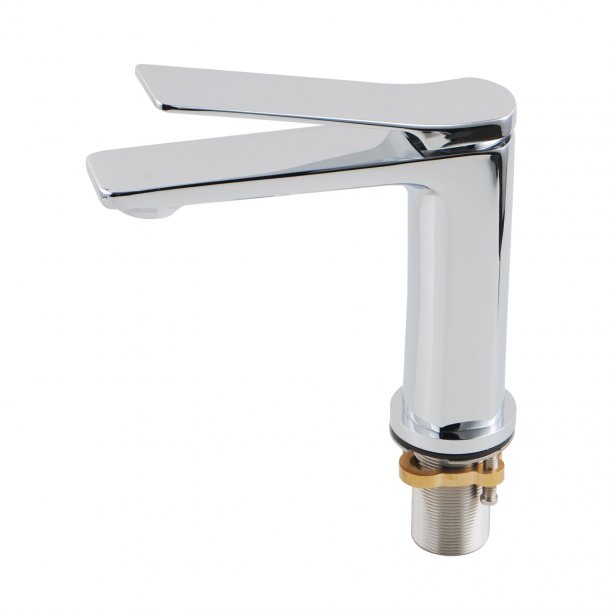 Square Chrome Basin Mixer Bathroom