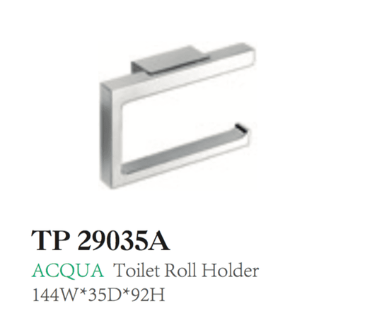 ACQUA TOILET ROLL HOLDER