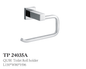 QUBI Toilet Roll Holder in Chrome