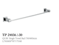 QUBI 750mm Single Towel Rail In Chrome