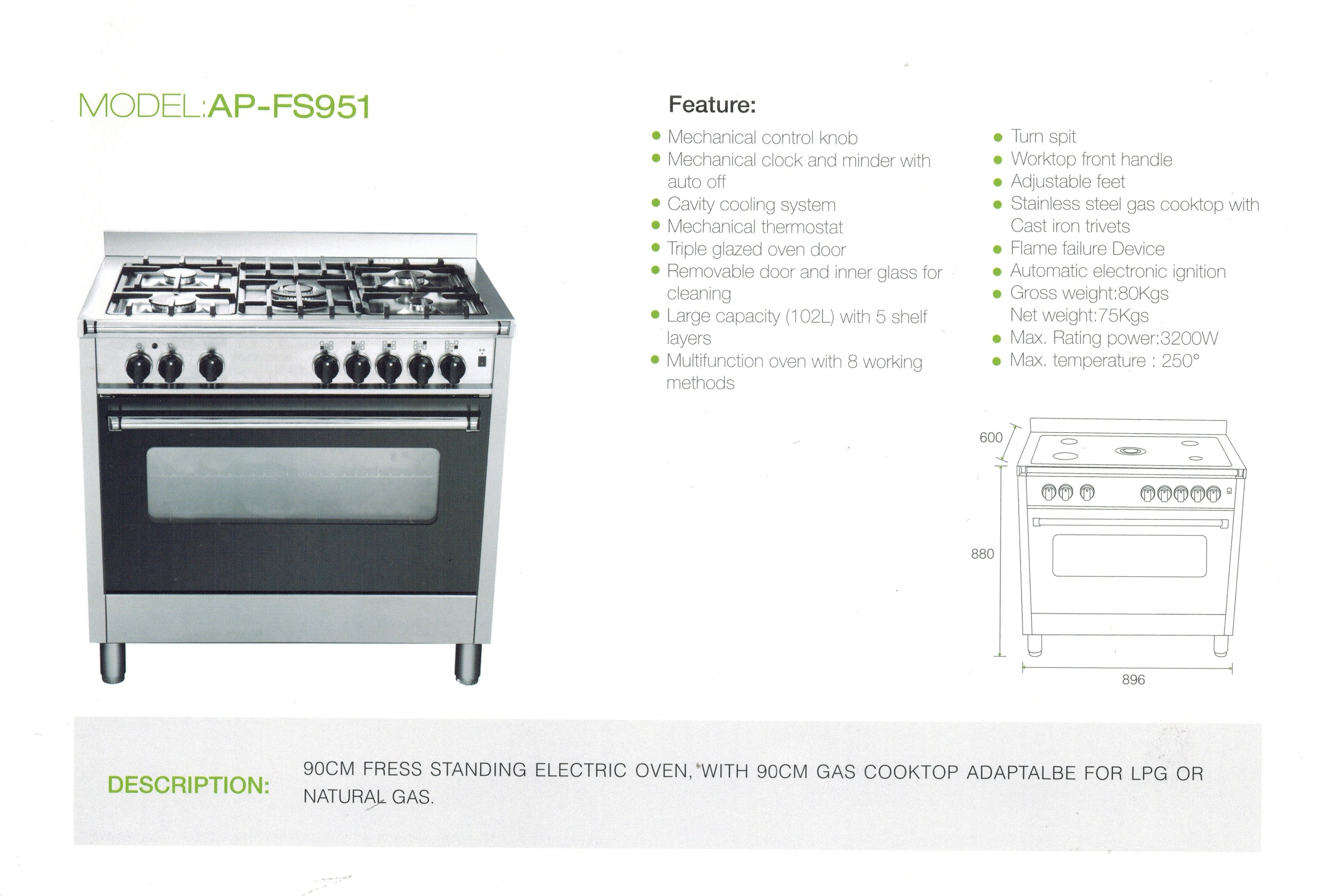 MODEL AP-FS951