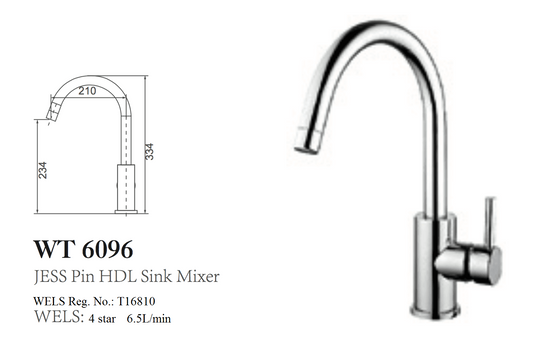 JESS PIN HDL SINK MIXER