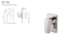 (DISCONTINUED) BRAVO Shower Mixer