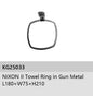 EXON Towel Ring in Gun Metal
