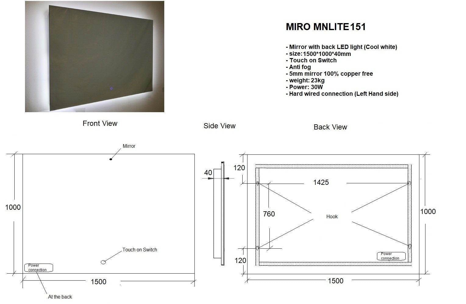 MIRO MNLITE151