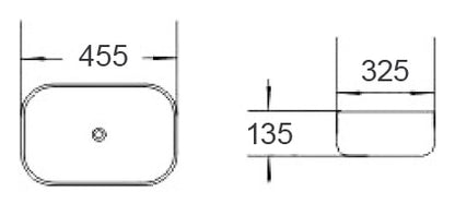 440x440x100  Basin