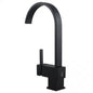 Black Round Kitchen Sink Mixer Tap